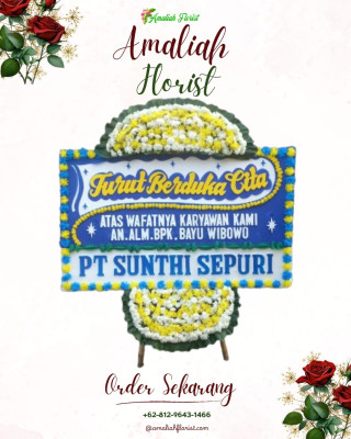 Papan Bunga Duka di Lubai