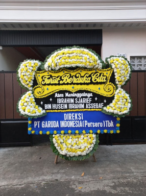 Papan Bunga Duka di Lubai