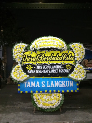 Papan Bunga Duka di Lubai