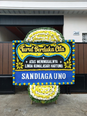 Papan Bunga Duka di Lubai