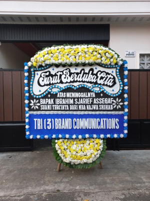 Papan Bunga Duka di Lubai